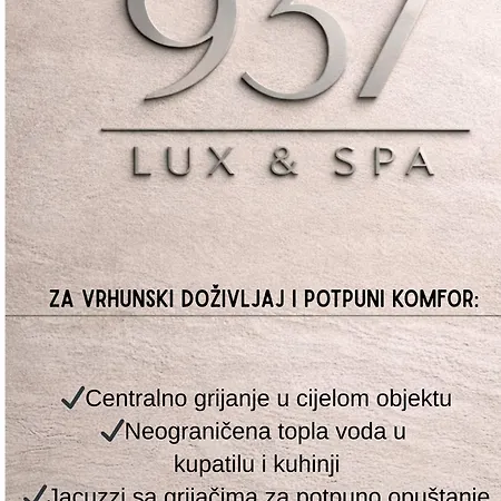 Vikendica 937 Lux & Spa, Istocno Sarajevo, Pale, Jahorina I Sarajevo Na 15km Pale